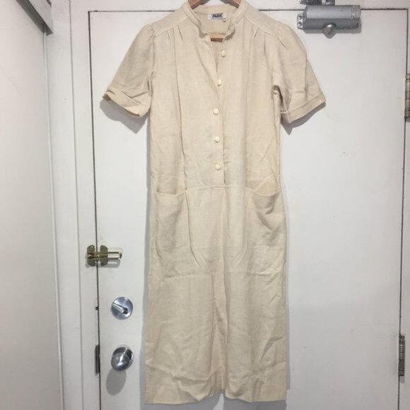 VINTAGE RODIER PARIS MAXI DRESSES SIZE 42 - Picture 4 of 7